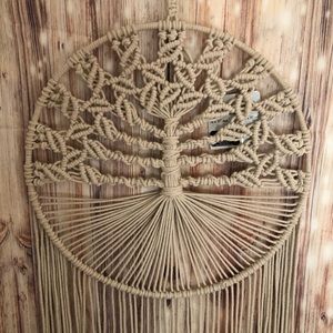 Tree of Life Boho Macrame Wall Hanging wall decor